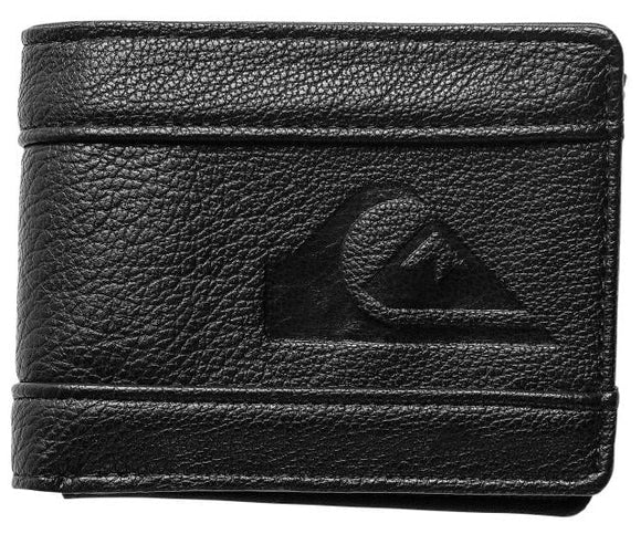 QUIKSILVER QUADRANT D25603501-BLK WALLET (M)