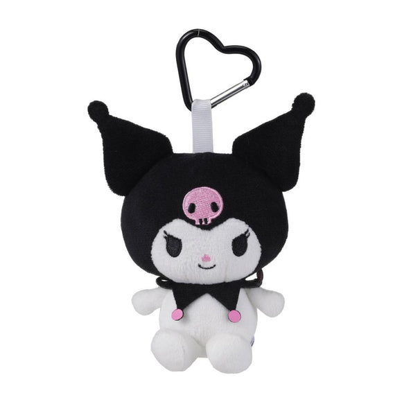 MINISO KUROMI 4IN. BASIC PLUSH PENDANT 2029604610109 PLUSH KEYCHAINS