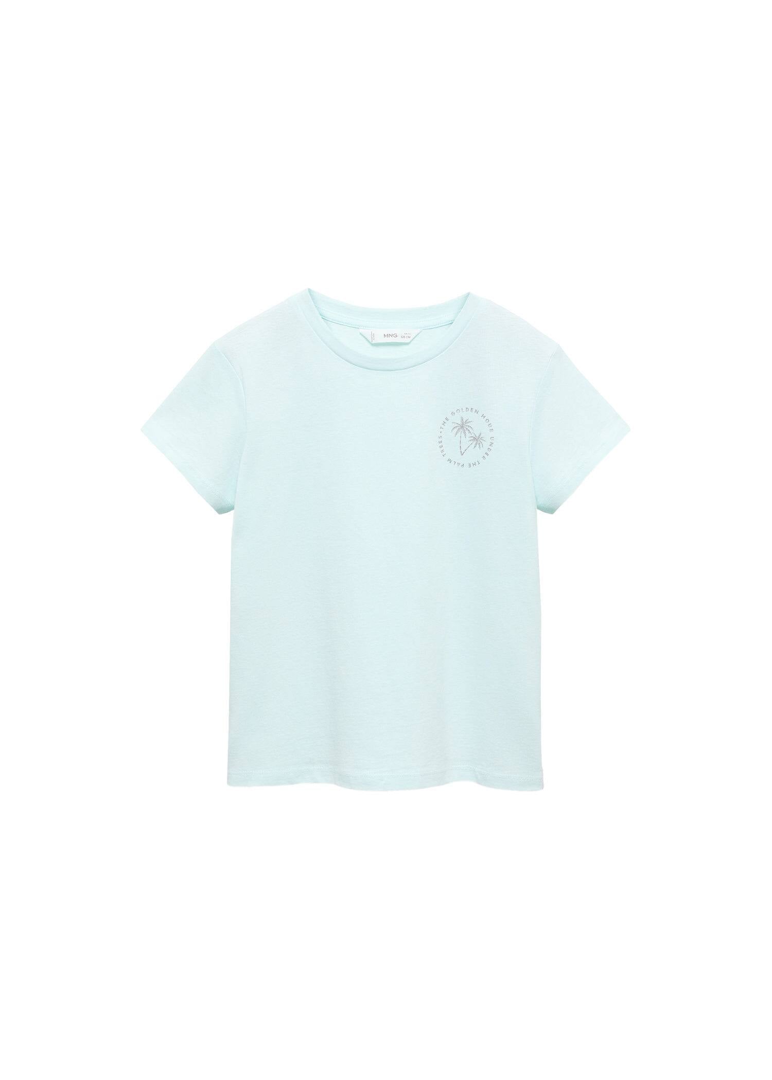 MANGO TREES 67007944-45 MANGO KIDS GIRL T-SHIRT SHORT SLEEVE