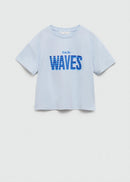 MANGO WAVES 67007963-50 MANGO KIDS GIRL T-SHIRT SHORT SLEEVE-1
