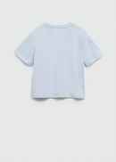 MANGO WAVES 67007963-50 MANGO KIDS GIRL T-SHIRT SHORT SLEEVE-3