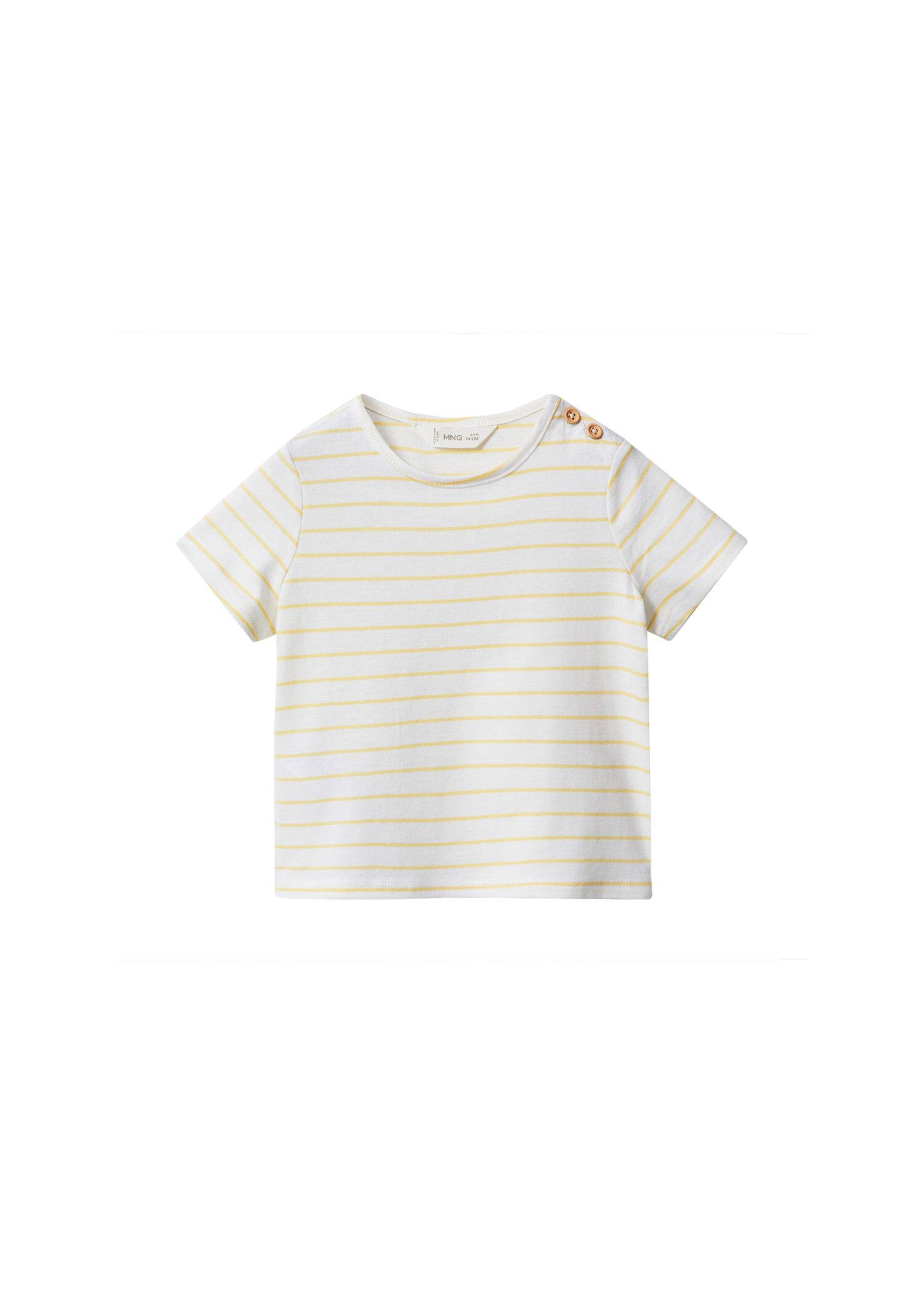 MANGO SUN 67008279-12 MANGO KIDS NEW BORN BABY T-SHIRT SHORT SLEEVE