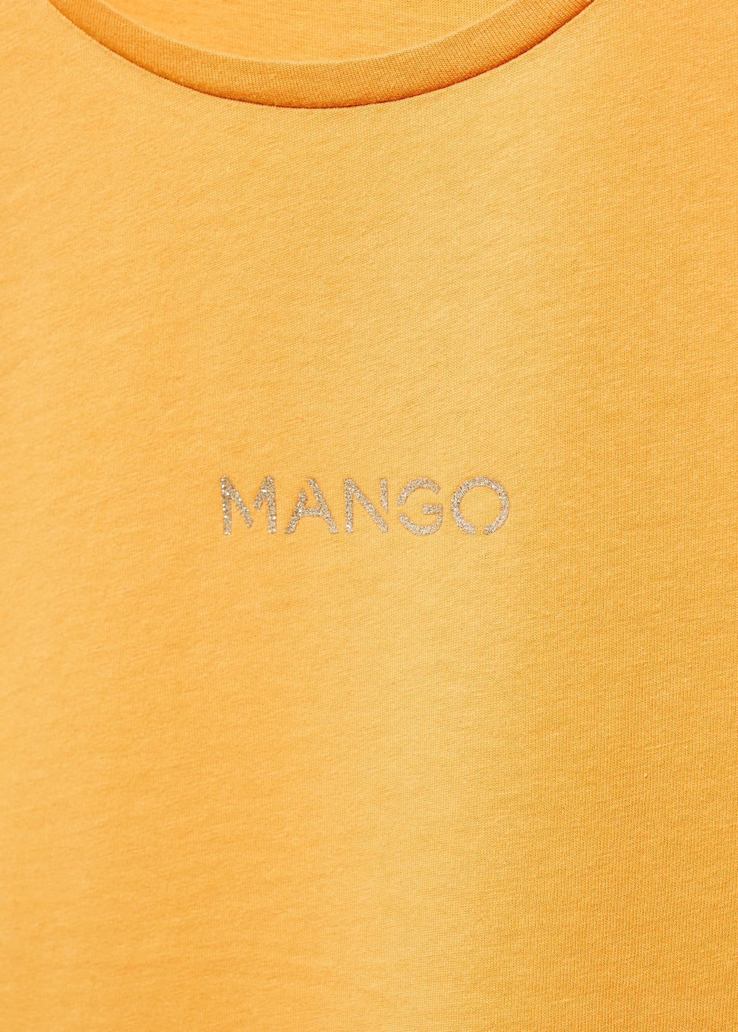 MANGO MANGOLOG-H 67010426-15 MANGO WOMEN T-SHIRT SHORT SLEEVE