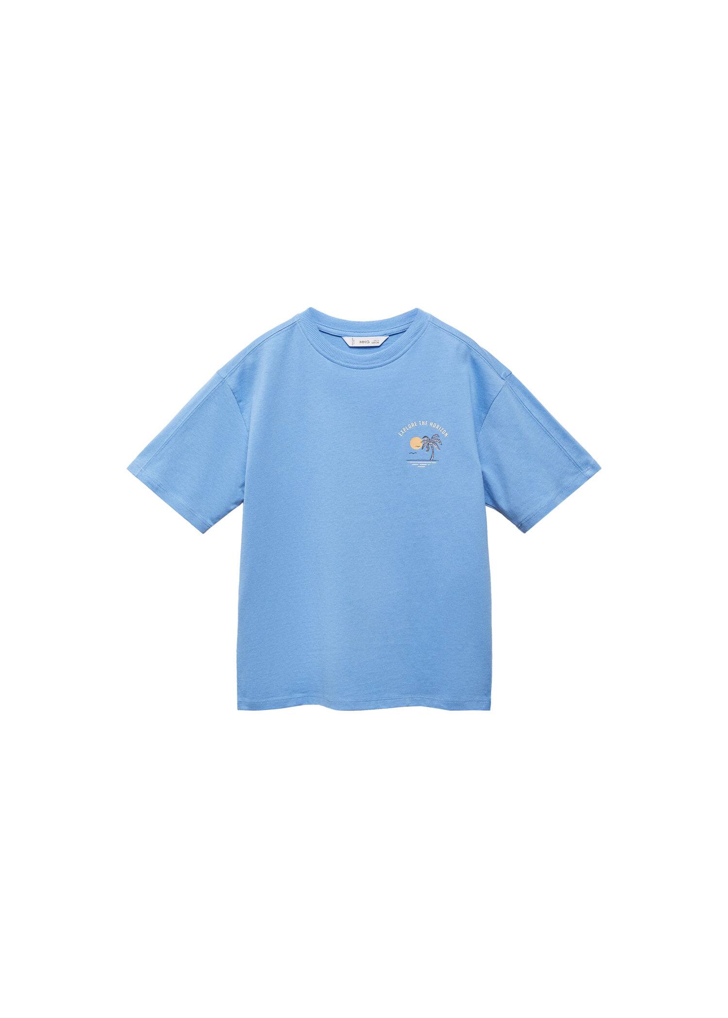 MANGO SKY 67017723-52 MANGO KIDS BOY T-SHIRT SHORT SLEEVE