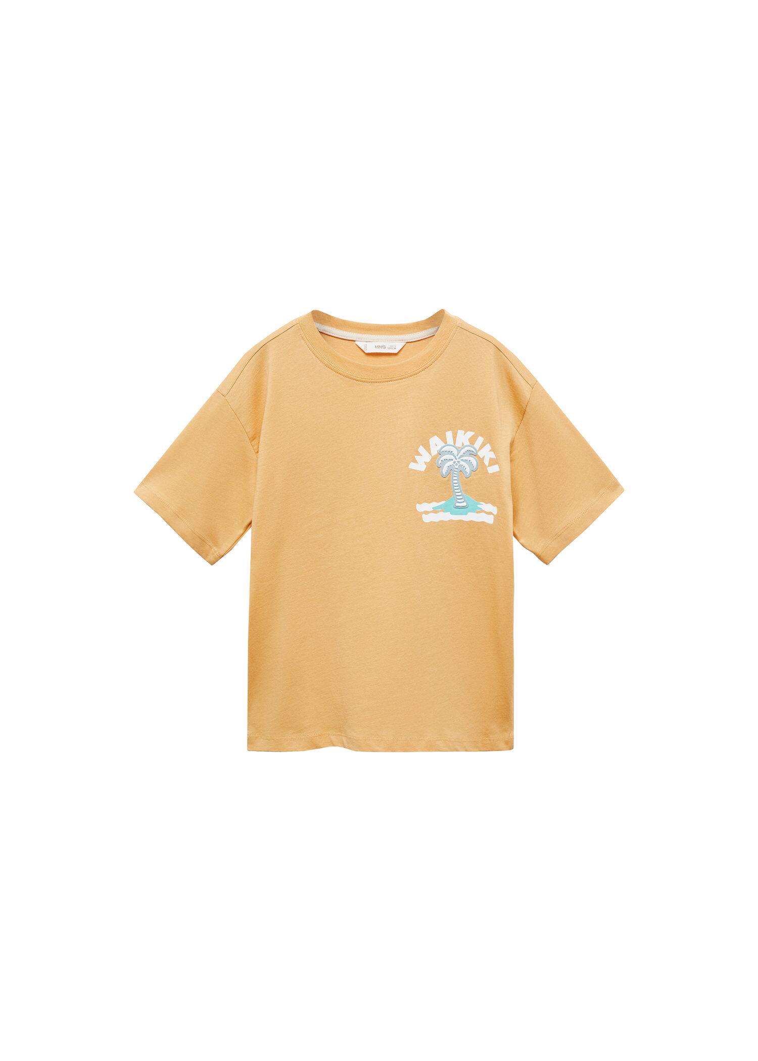 MANGO WAIKIKI 67017731-16 MANGO KIDS BOY T-SHIRT SHORT SLEEVE