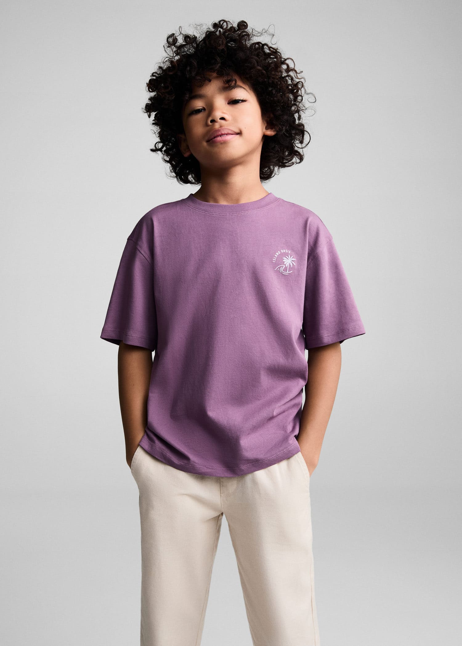 MANGO HORI 67017927-65 MANGO KIDS BOY T-SHIRT SHORT SLEEVE