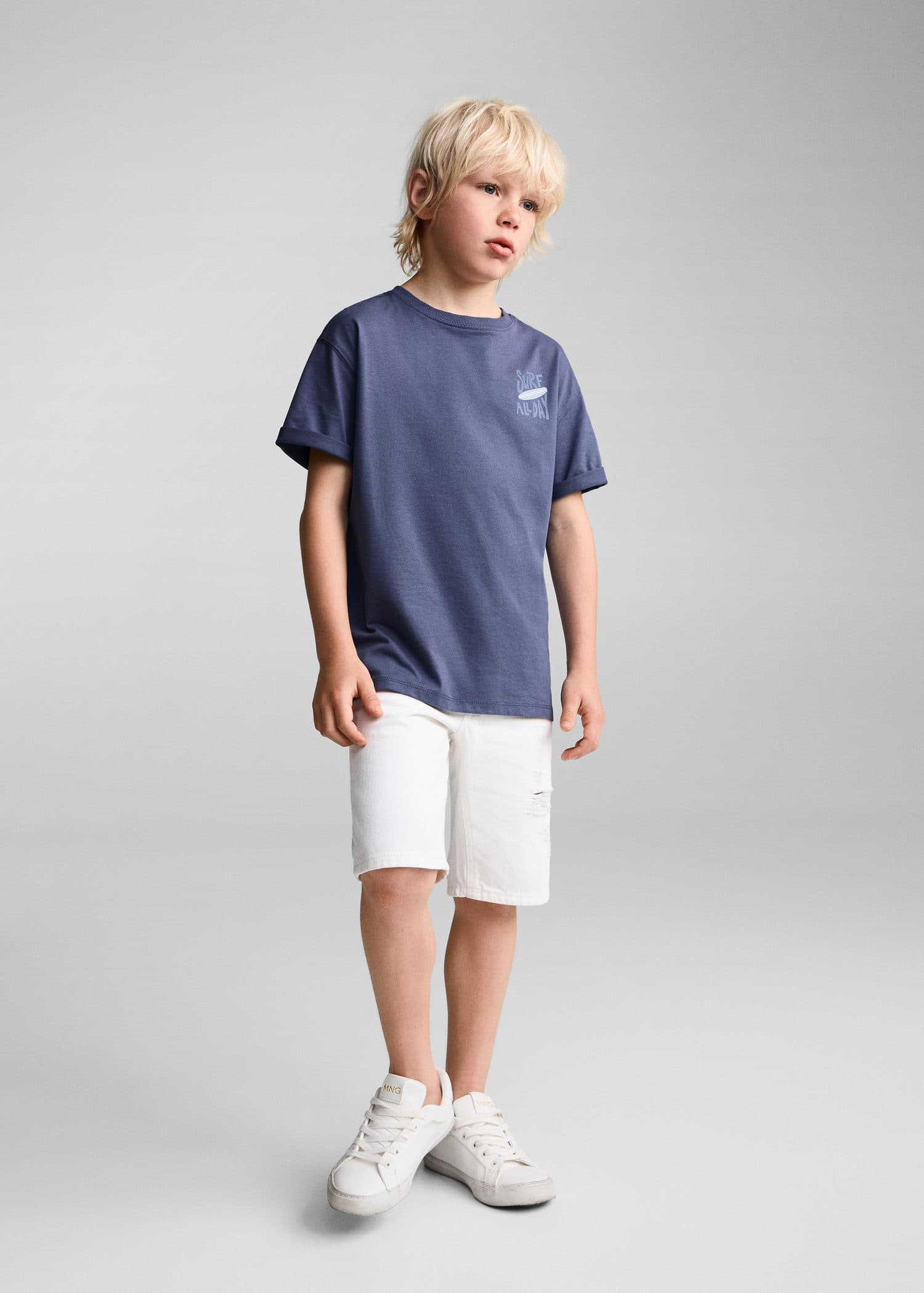 MANGO ALLDAY 67017929-57 MANGO KIDS BOY T-SHIRT SHORT SLEEVE