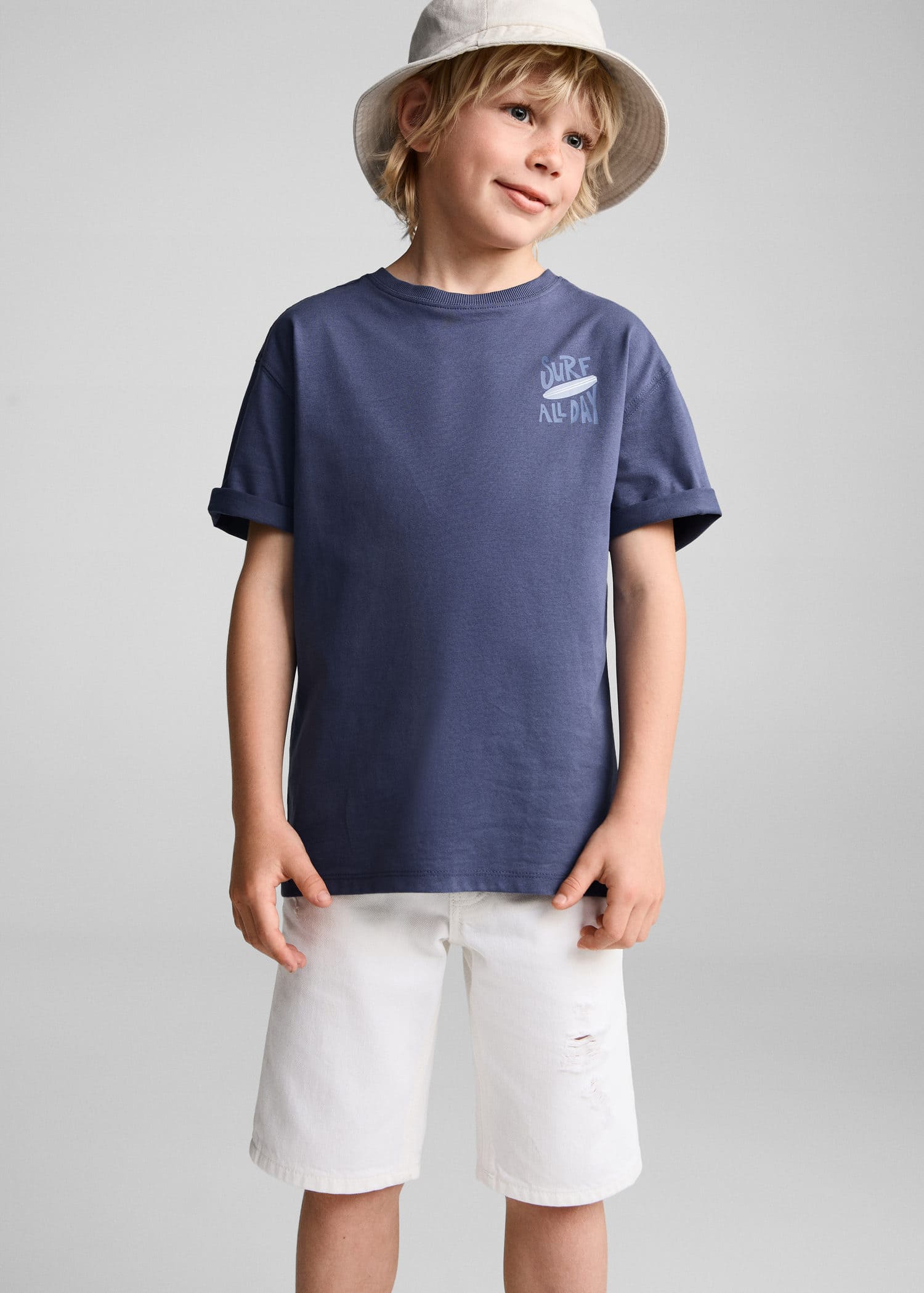 MANGO ALLDAY 67017929-57 MANGO KIDS BOY T-SHIRT SHORT SLEEVE