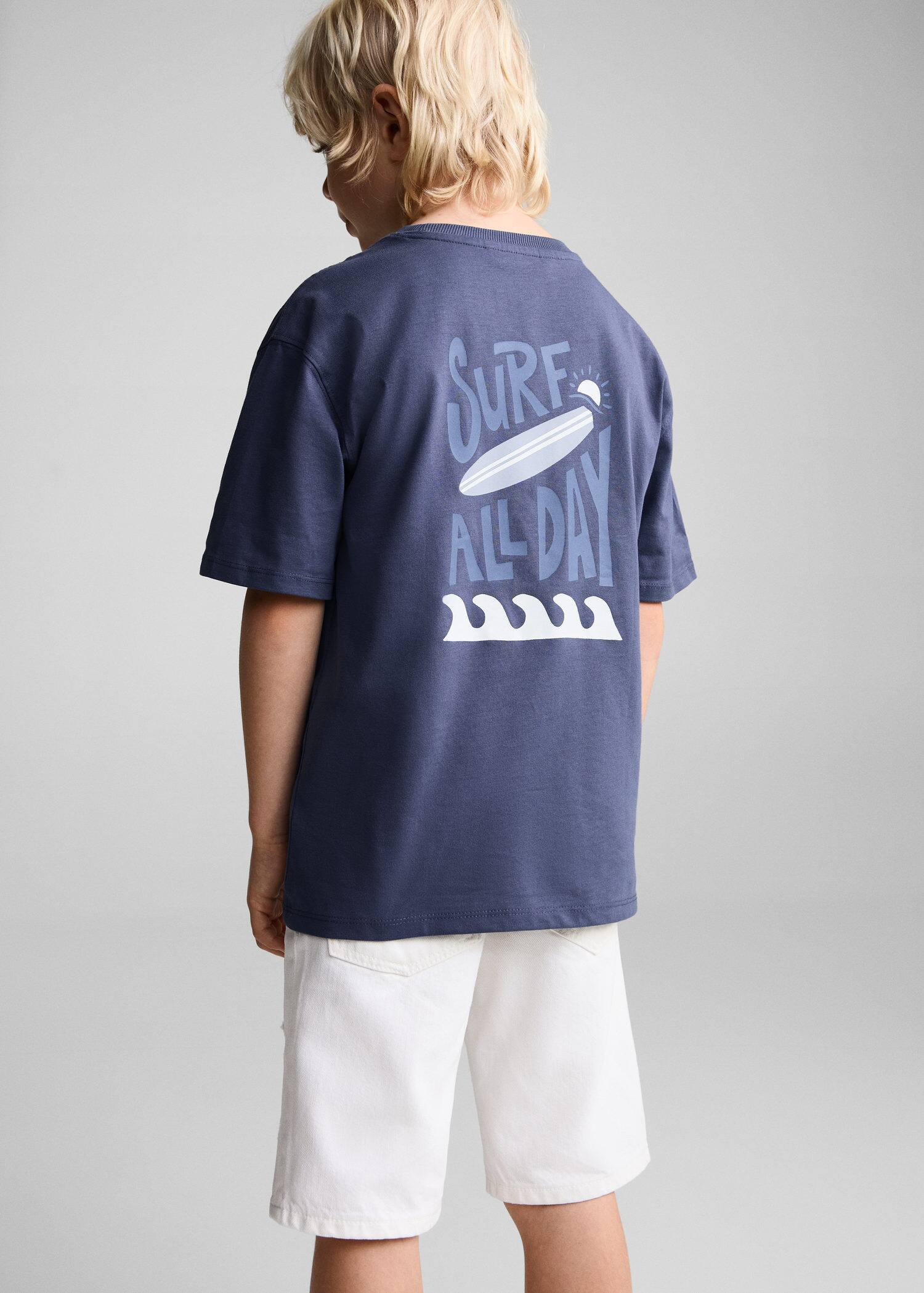 MANGO ALLDAY 67017929-57 MANGO KIDS BOY T-SHIRT SHORT SLEEVE