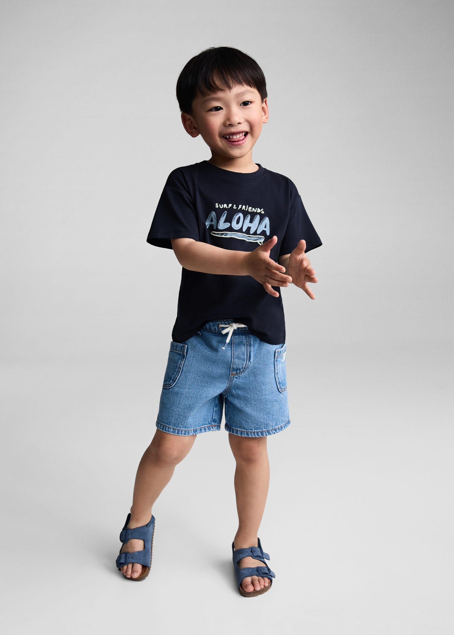 MANGO LITTLEP 67027720-56 MANGO KIDS BABY BOY T-SHIRT SHORT SLEEVE