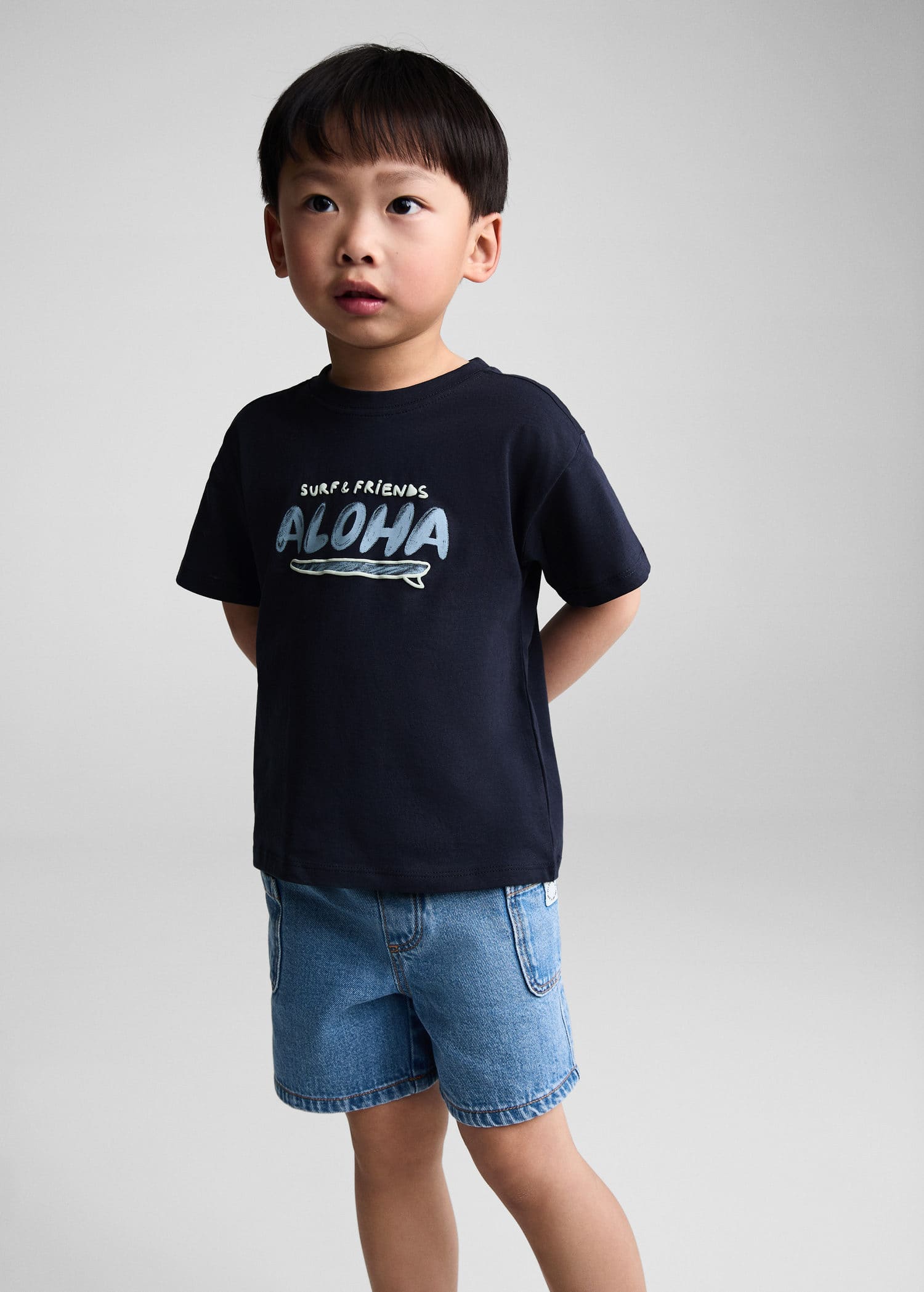 MANGO LITTLEP 67027720-56 MANGO KIDS BABY BOY T-SHIRT SHORT SLEEVE