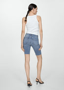 MANGO ABRIL 67037115-TM MANGO WOMEN SHORT-6