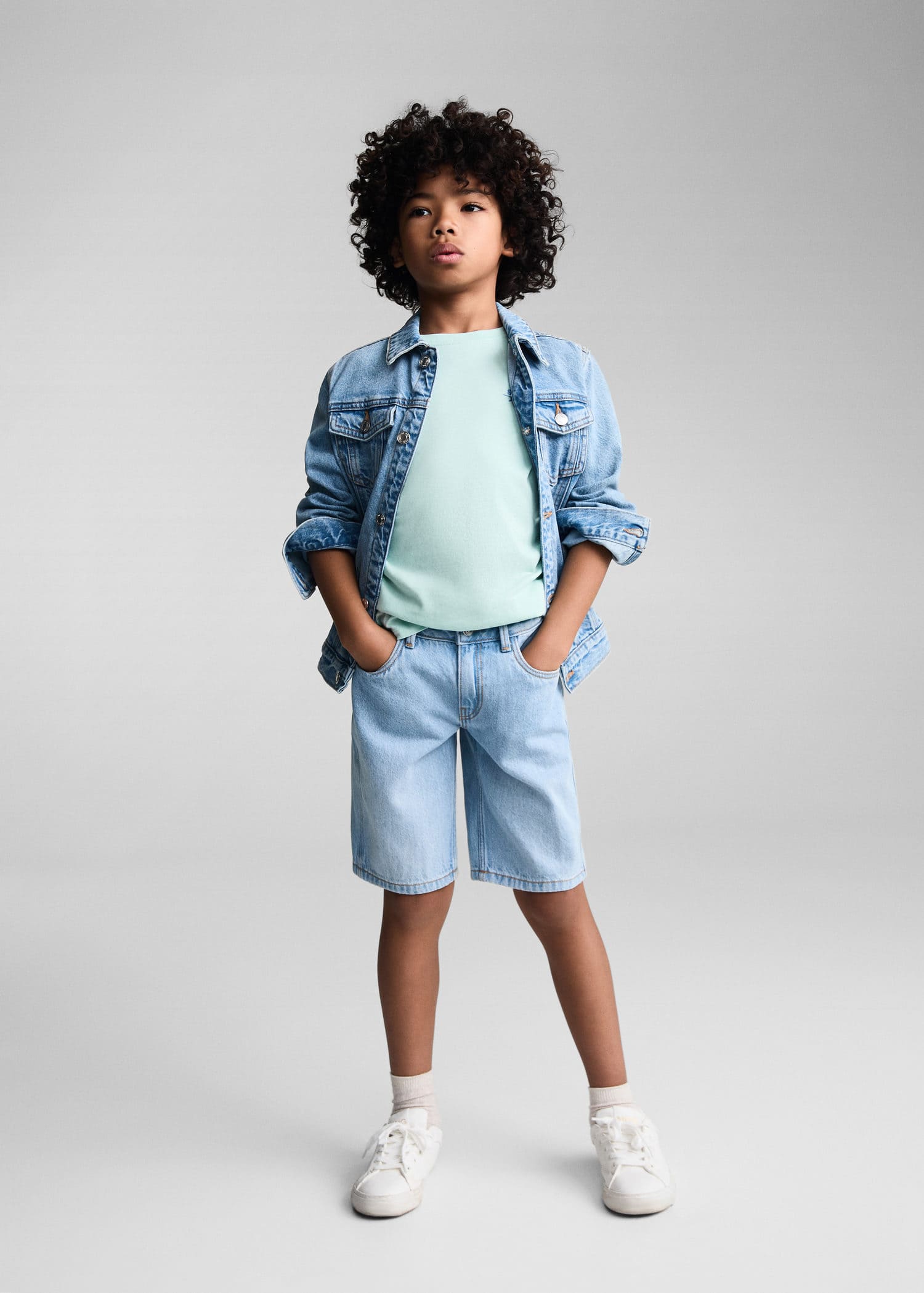 MANGO BORN 67037917-45 MANGO KIDS BOY T-SHIRT SHORT SLEEVE