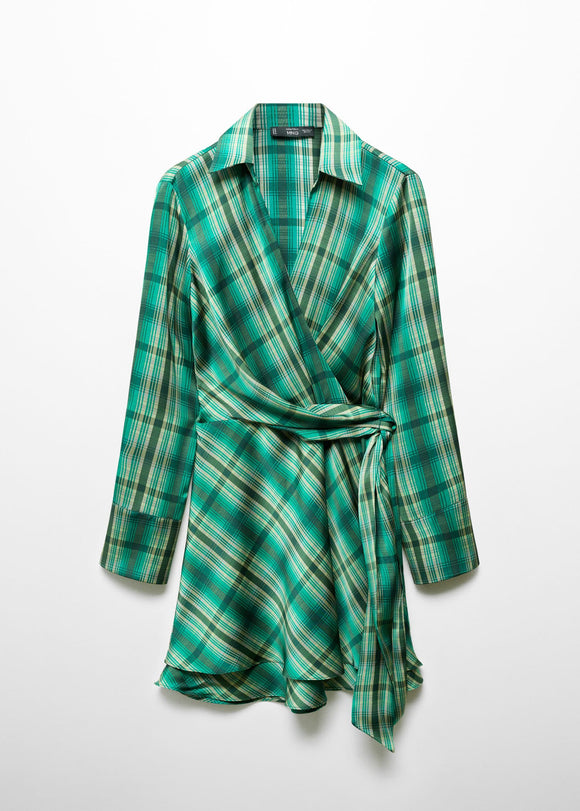 MANGO SCOT 67045754-43 MANGO WOMEN DRESS KNEE LENGTH