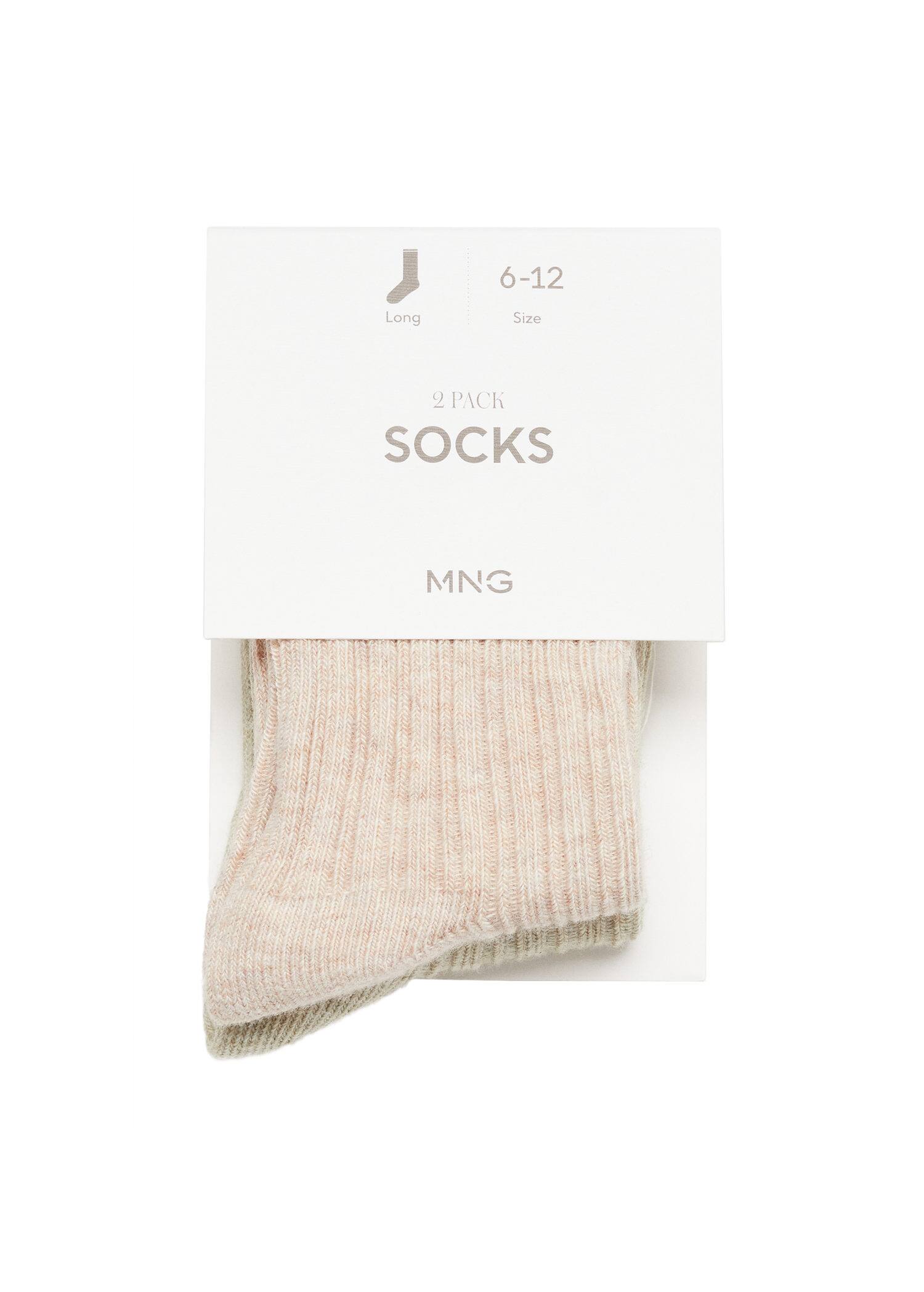 MANGO GREEN 67045759-40 MANGO KIDS NEW BORN BABY SOCK