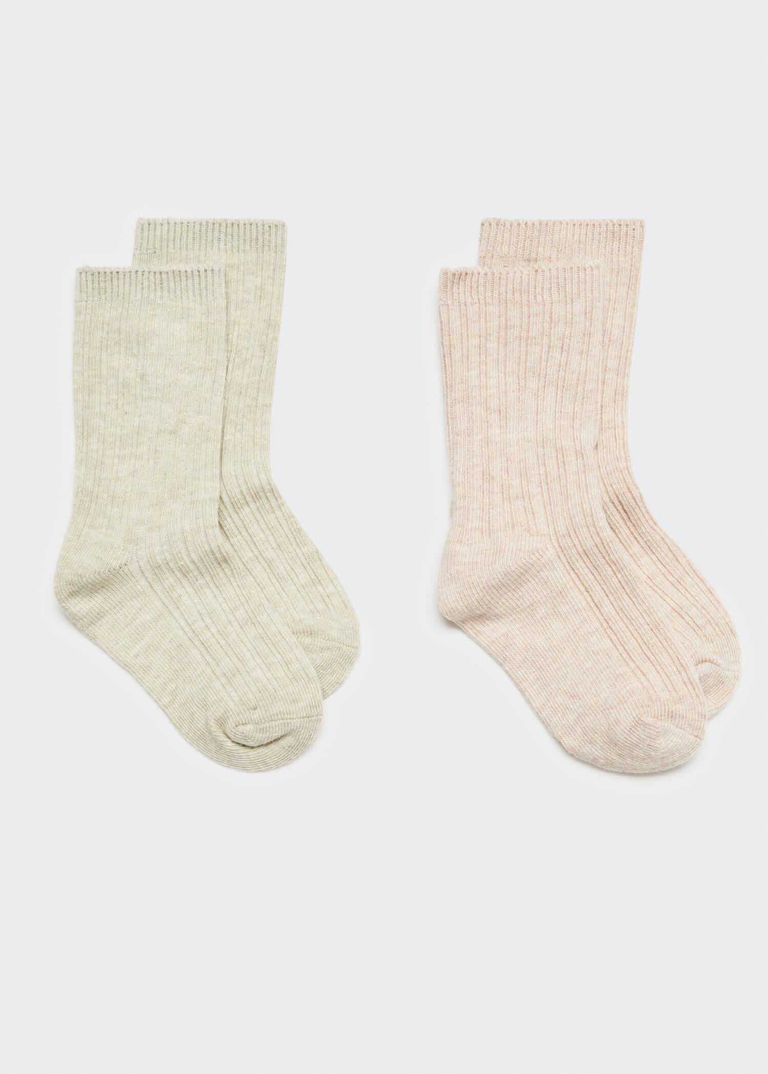 MANGO GREEN 67045759-40 MANGO KIDS NEW BORN BABY SOCK