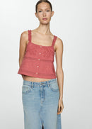 MANGO ALICANTE 67058646-79 MANGO WOMEN TOP-1
