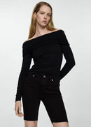 MANGO ABRIL 67067114-TN MANGO WOMEN SHORT-4