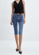 MANGO LORA 67075740-TM MANGO WOMEN DENIM JEANS-1