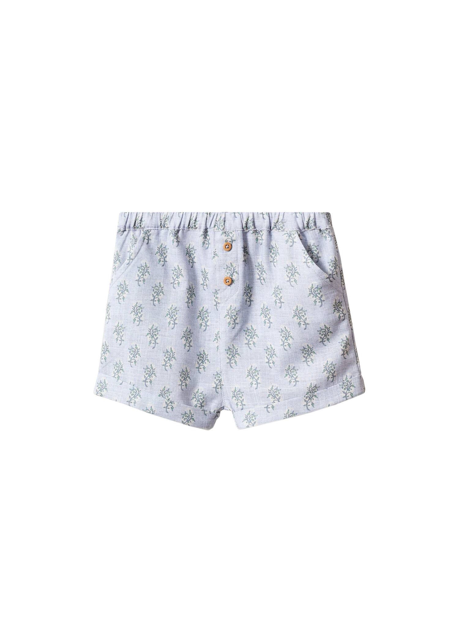 MANGO HOJA 67076337-50 MANGO KIDS NEW BORN BABY SHORT