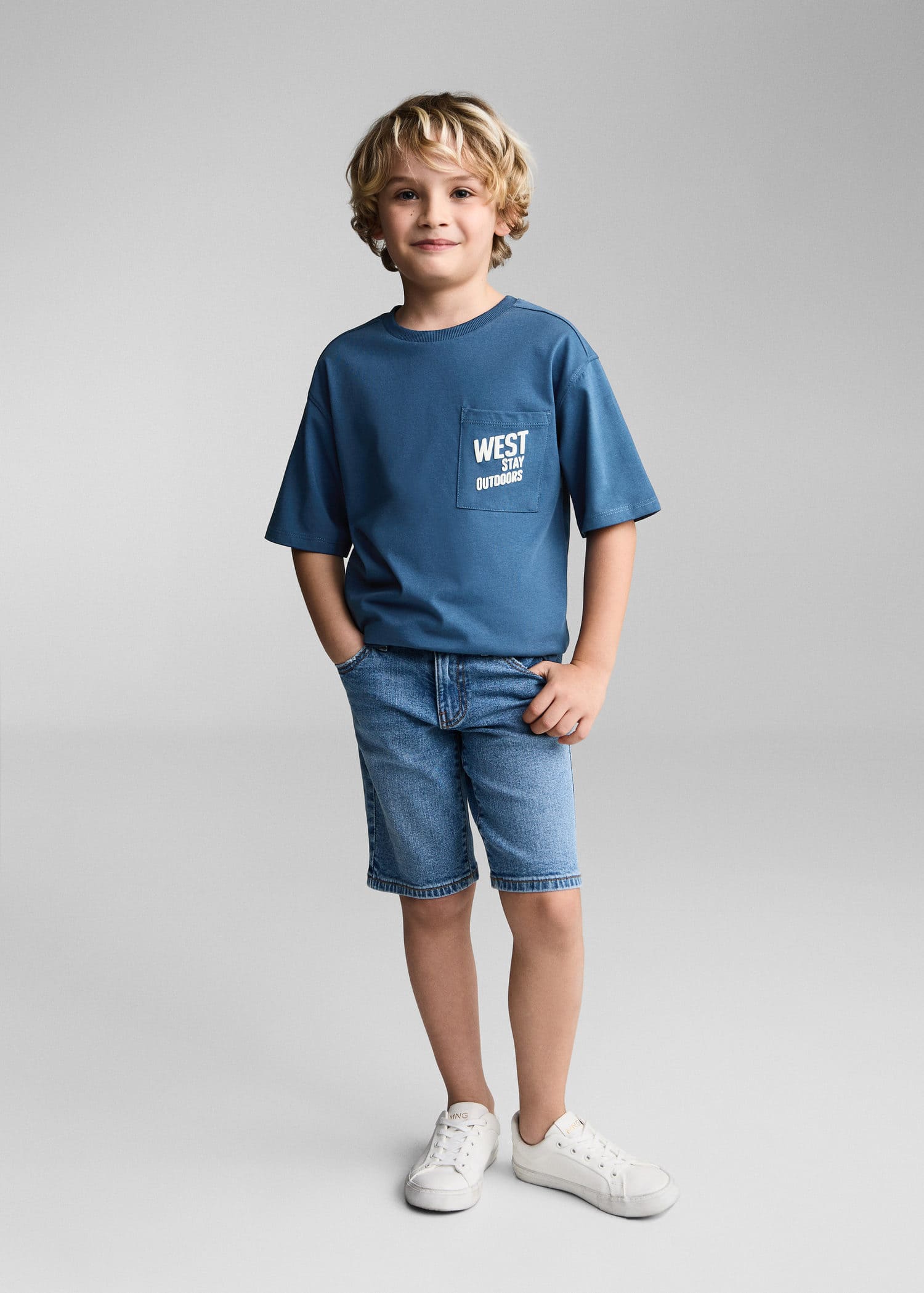 MANGO WEST 67077118-56 MANGO KIDS BOY T-SHIRT SHORT SLEEVE