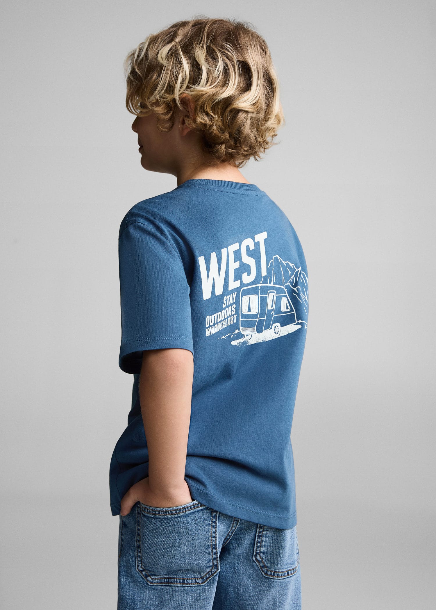 MANGO WEST 67077118-56 MANGO KIDS BOY T-SHIRT SHORT SLEEVE