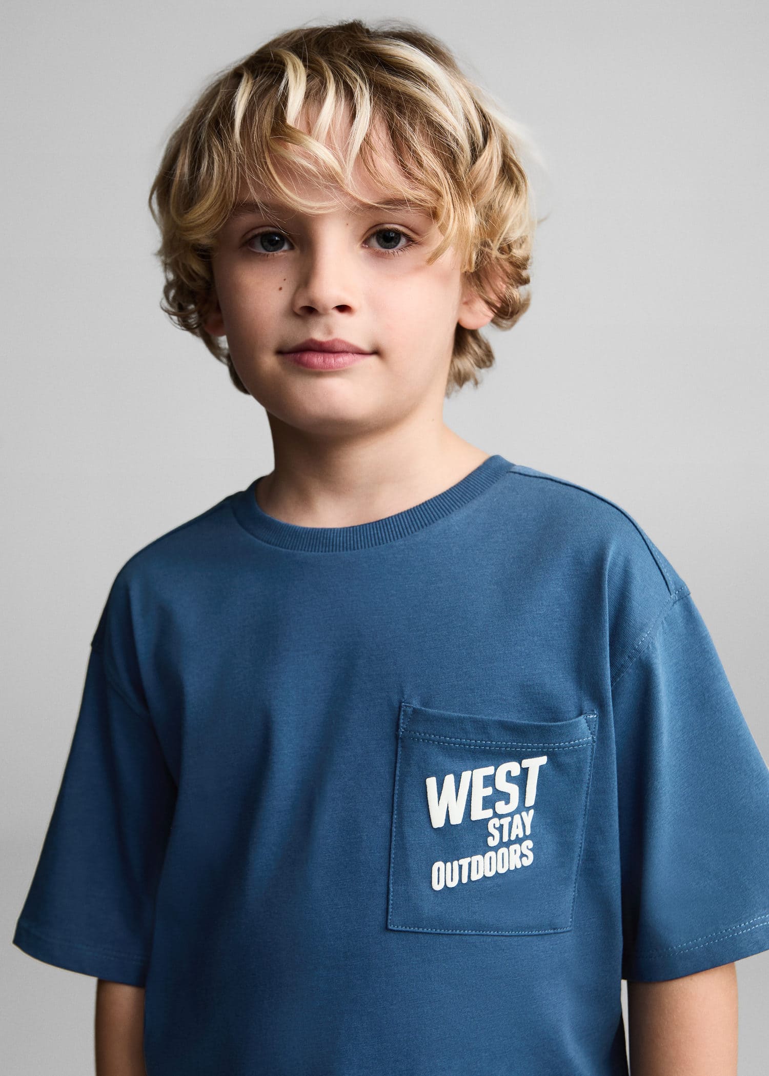 MANGO WEST 67077118-56 MANGO KIDS BOY T-SHIRT SHORT SLEEVE