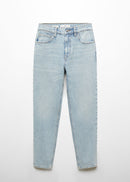 MANGO NEWMOM 67086323-BL MANGO WOMEN DENIM JEANS-3