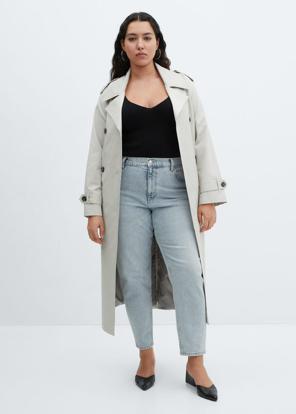 MANGO NEWMOM 67086323-BL MANGO WOMEN DENIM JEANS