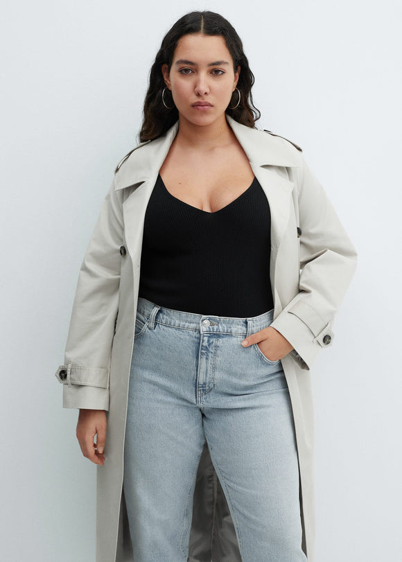 MANGO NEWMOM 67086323-BL MANGO WOMEN DENIM JEANS