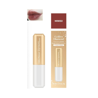 MINISO GOLDEN DIAMOND MOISTURIZING LIPSTICK(05 CHESTNUT) 2027634611103 LIPSTICK