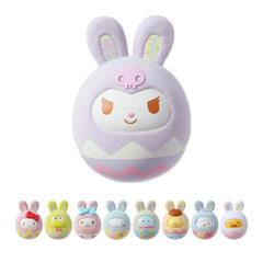MINISO HELLO KITTY AND FRIENDS RABBIT FUN EGG COLLECTION SURPRISE BOX FIGURE 2021834610102 BLIND BOX