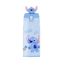 MINISO DISNEY STITCH DINNER PARTY COLLECTION PINEAPPLE INSULATED BOTTLE 320ML (STITCH) 2020332610102 VACUUM BOTTLE