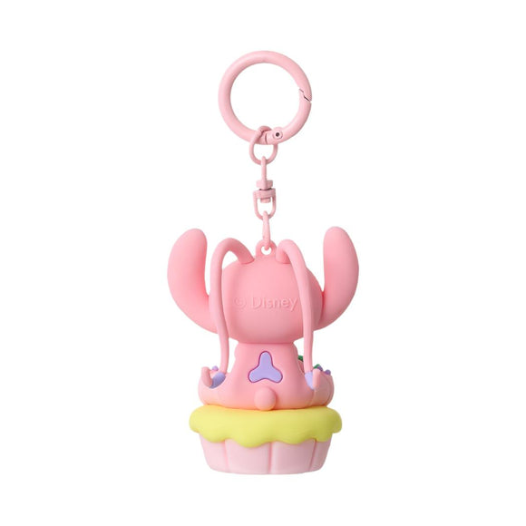 MINISO DISNEY STITCH DINNER PARTY COLLECTION STRAWBERRY CUPCAKE KEYCHAIN(ANGEL) 2020502210101 FASHIONABLE ORNAMENTS
