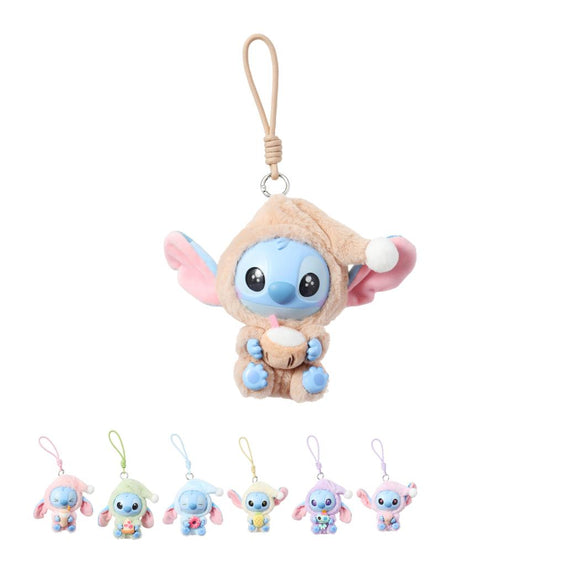 MINISO DISNEY STITCH EAT SOMETHING BEFORE SLEEP COLLECTION VINYL PLUSH TOY SURPRISE BOX 2020589210100 IP PLUSH
