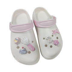 MINISO LOVELY CLOGS(WHITE,35-36) 2020750012113 FASHIONABLE SLIPPERS