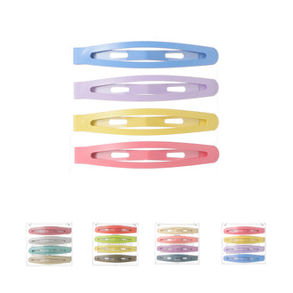 MINISO COLORFUL SERIES HAIR CLIP (6CM, 8 PCS) 2012320410108 HAIR DUCK CLIP