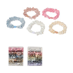 MINISO SATIN HAIR TIES IN BOX (5 PCS) 2018106910107 HAIR TIE