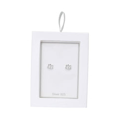 MINISO STERLING SILVER STUD EARRINGS (1 PAIR) 2022805110102 EARRINGS