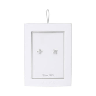 MINISO STERLING SILVER STUD EARRINGS (1 PAIR) 2022805310106 EARRINGS