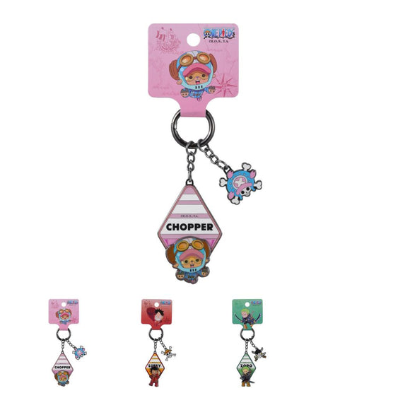 MINISO ONE PIECE COLLECTION FIGURE KEYCHAIN 2024793910108 FASHIONABLE ORNAMENTS