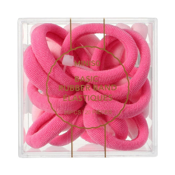 MINISO MINI TOWEL RING RUBBER BAND 20PCS 2008475210106 HAIR TIE