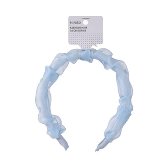 MINISO FRESH BLUE SERIES HAIR HOOP (1 PC) 2025977010102