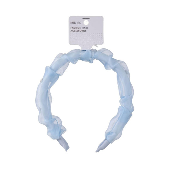MINISO FRESH BLUE SERIES HAIR HOOP (1 PC) 2025977010102