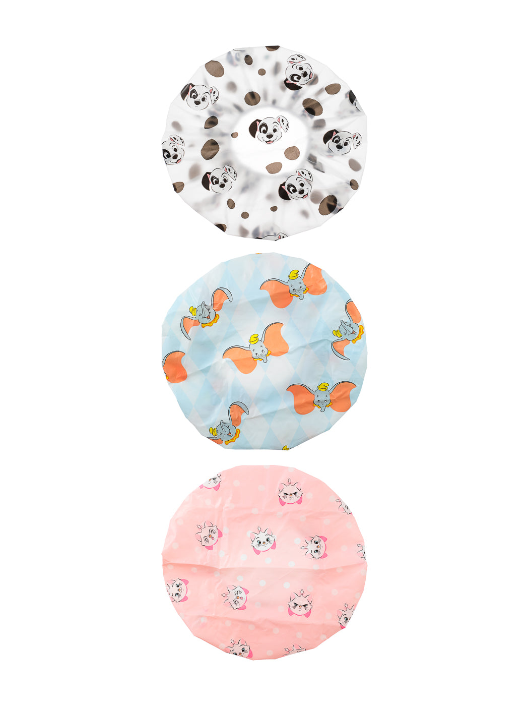 MINISO DISNEY ANIMALS COLLECTION WATERPROOF SHOWER CAP(3 PCS) 2010274410106 SHOWER CAP