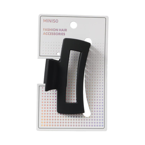 MINISO RECTANGULAR HAIR CLAW CLIP (9CM, 1 PC) 2013483010105 HAIR DUCK CLIP