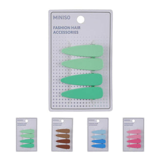 MINISO 4.5CM HAIR CLIPS (4 PCS) 2016705010105 HAIR CLIPPERS