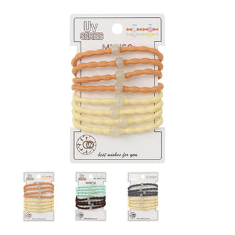 MINISO UV COLOR-CHANGING SERIES HAIR TIES (8 PCS) 2028078910104 RUBBER BAND