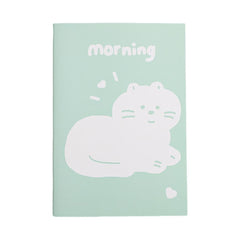 MINISO ANIMAL SERIES A5 STITCH-BOUND BOOK (GREEN) (32 SHEETS) 2028694210107 MEMO BOOK