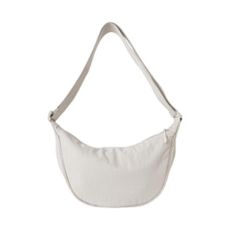 MINISO CITY SERIES SMALL DUMPLING-SHAPED CROSSBODY BAG(GRAY) 2028885313105